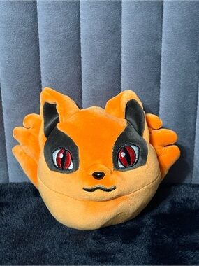 💞4/$35- ZURU Anime Pop Kurama Naruto Plush Nine Tailed Fox Kyuubi Orange